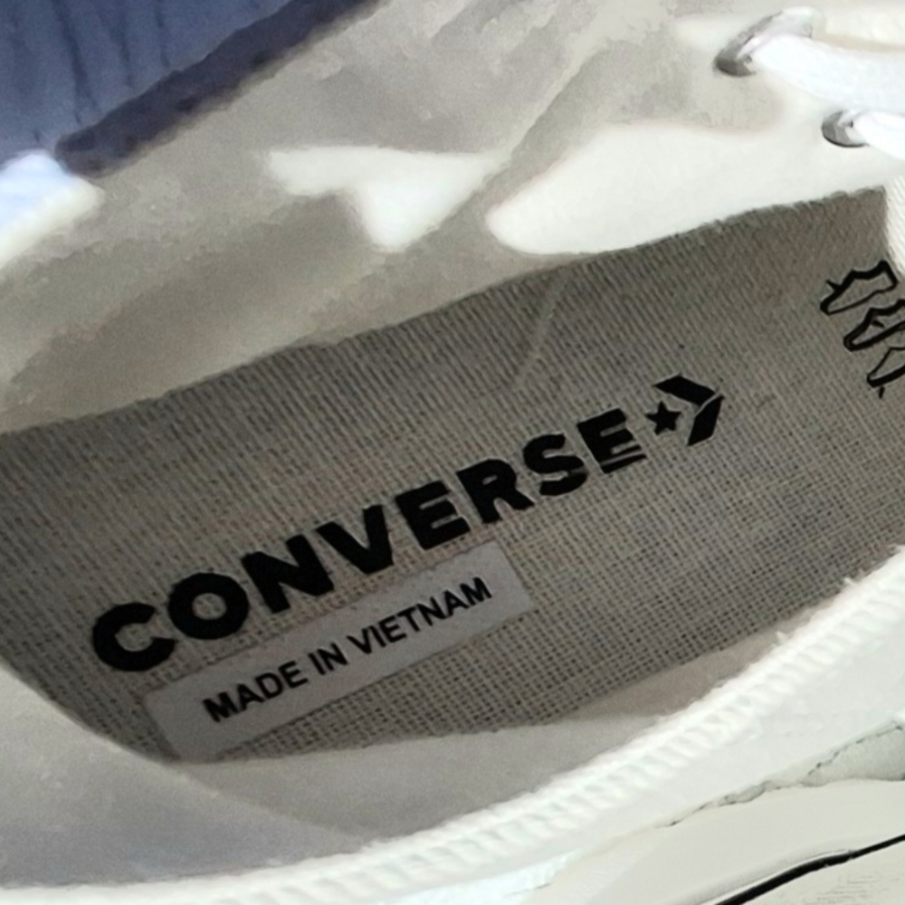 Converse Run Star Hike Hi Two-Tone Blue Gray Denim Shoes Unisex Men 9.5 Women 11 - Picture 14 of 15